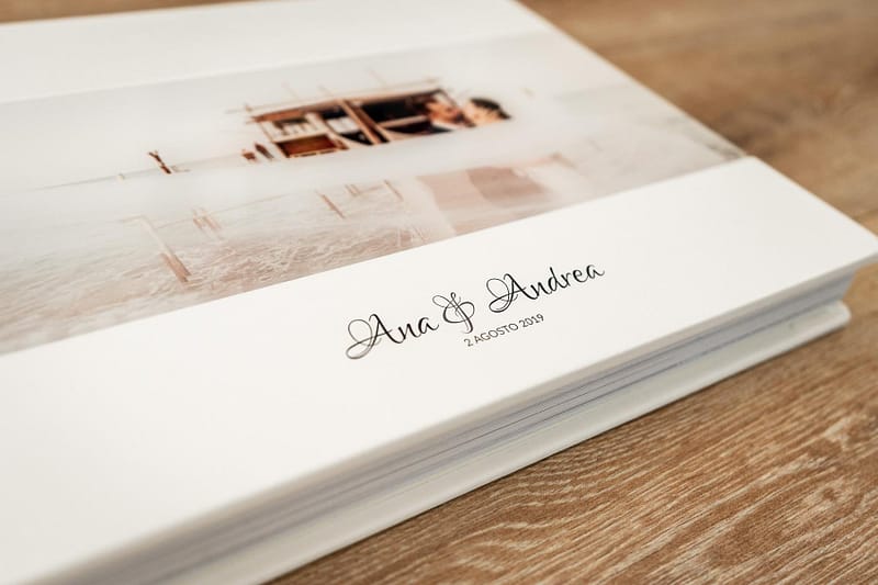 Album di matrimonio fotografo di matrimonio