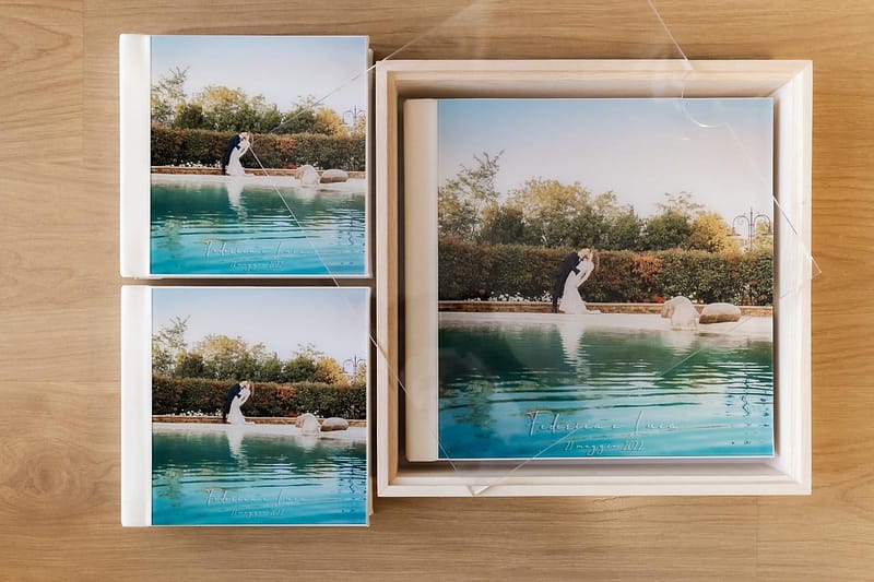 Album di matrimonio fotografo di matrimonio